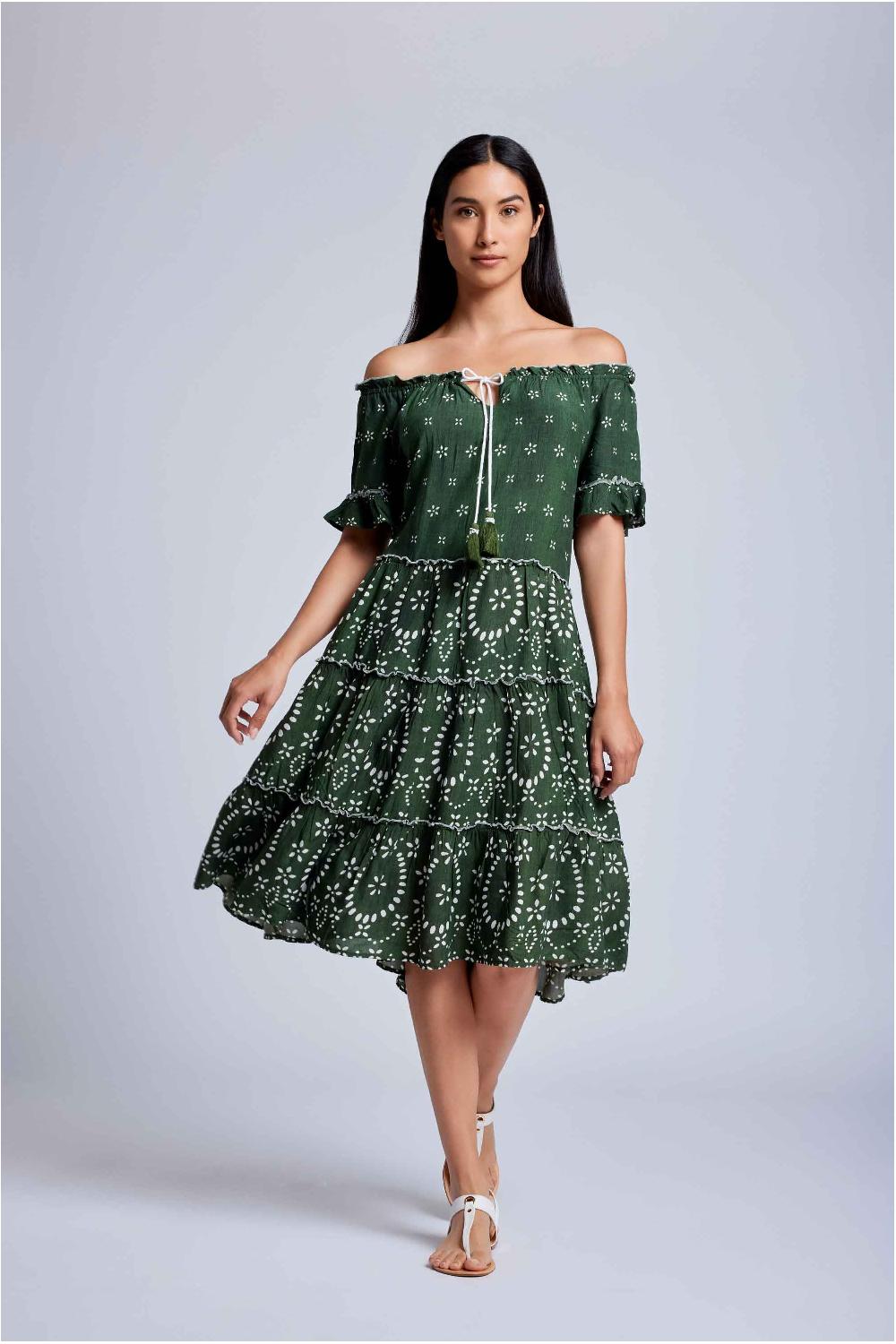 Vacanze Italiane Agata 3/4 Sleeves Dress Saldi Di Fabbrica