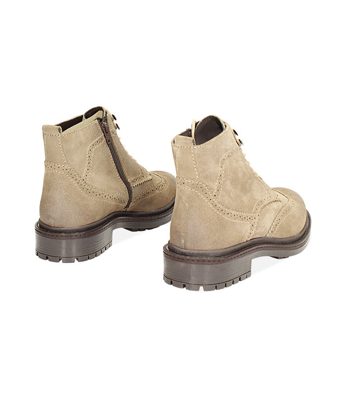 Valerio 1966 Polacchino di camoscio beige | Valerio 1966 Spedizione Gratuita