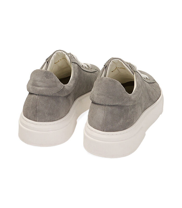 Valerio 1966 Sneakers in camoscio grigie | Valerio 1966 Economico