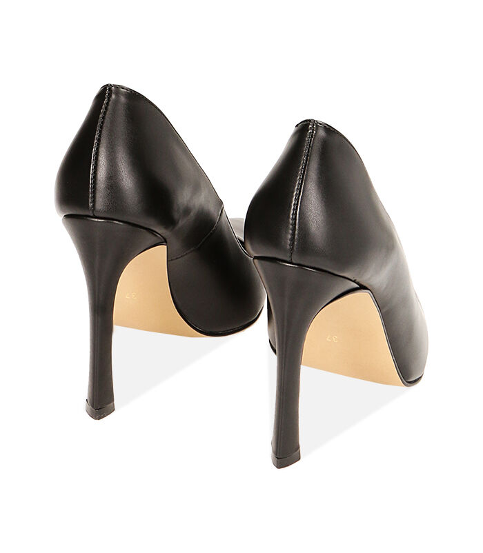 Valerio 1966 Décolleté donna nere tacco 11 cm | Valerio 1966 Vendita Calda