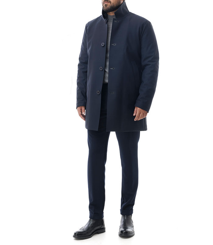 Valerio 1966 Piumino classico blu | Valerio 1966 Consegna Veloce