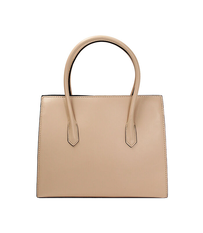 Valerio 1966 Borsa donna a mano beige rigida | Valerio 1966 Saldi Di Fabbrica