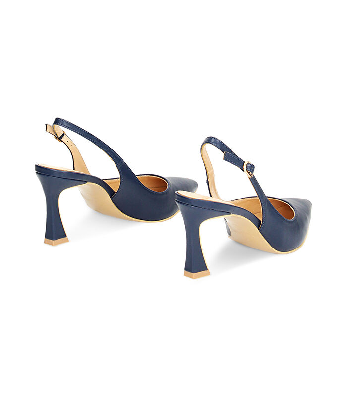 Valerio 1966 Décolleté slingback blu | Valerio 1966 Qualità