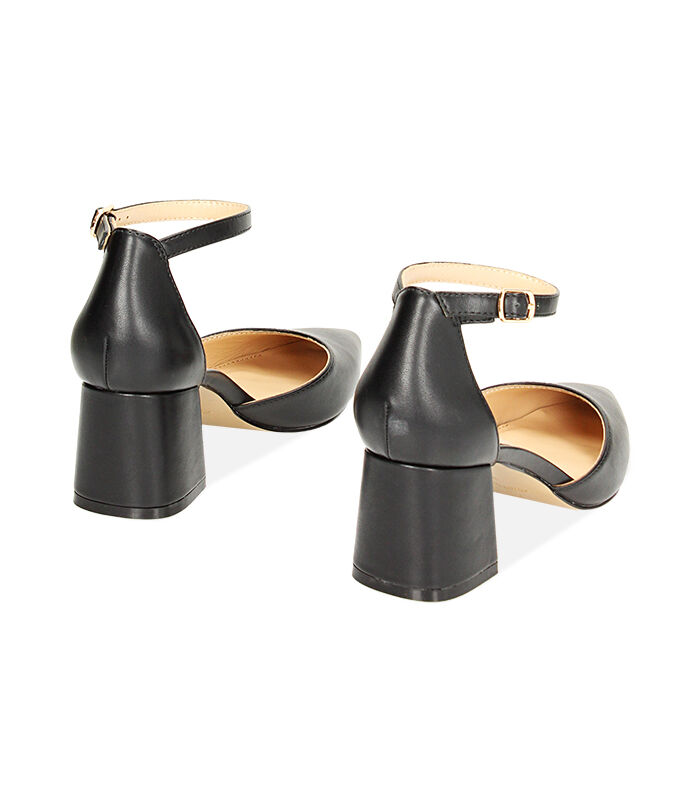Valerio 1966 Décolleté donna cinturino nere tacco 6 cm | Valerio 1966 Saldi
