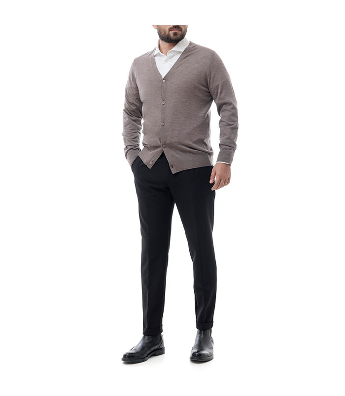 Valerio 1966 Cardigan taupe | Valerio 1966 Pezzi Unici