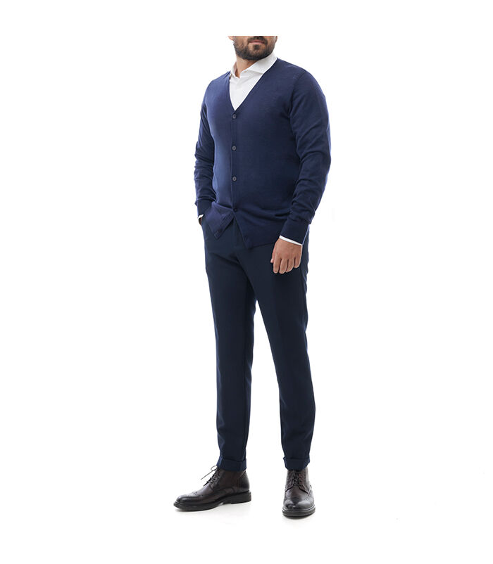 Valerio 1966 Cardigan blu | Valerio 1966 Soddisfazione Garantita