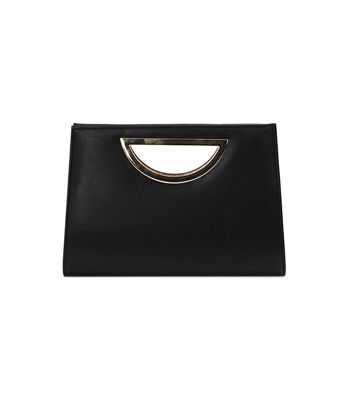 Valerio 1966 Pochette nera con placca oro | Valerio 1966 Online