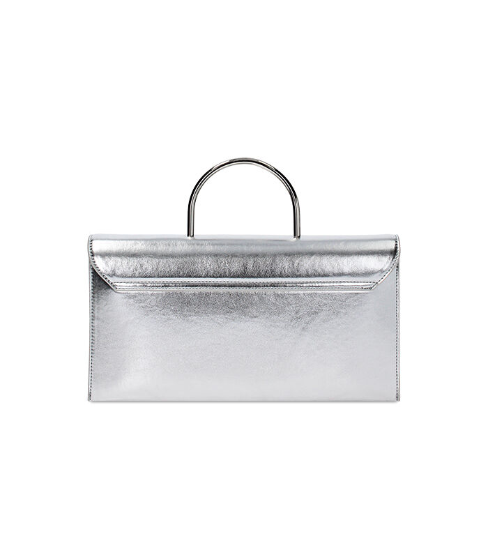 Valerio 1966 Pochette laminata argento con manico | Valerio 1966 I Più Venduti