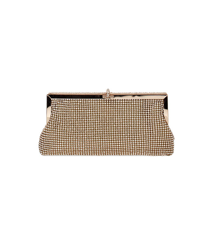 Valerio 1966 Pochette gioiello con chiusura clutch color oro | Valerio 1966 Negozio