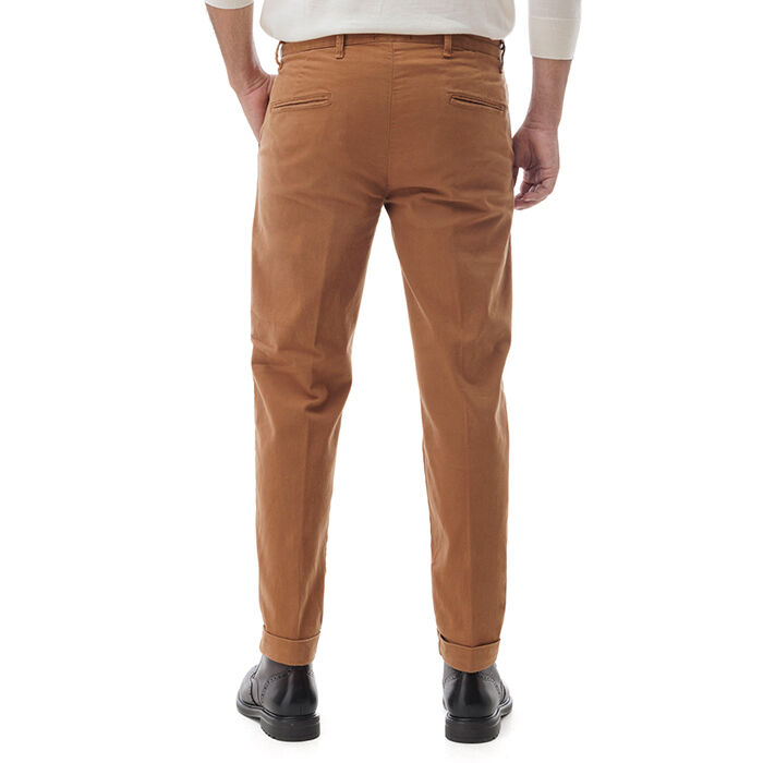 Valerio 1966 Pantalone marrone di cotone | Valerio 1966 Sconto