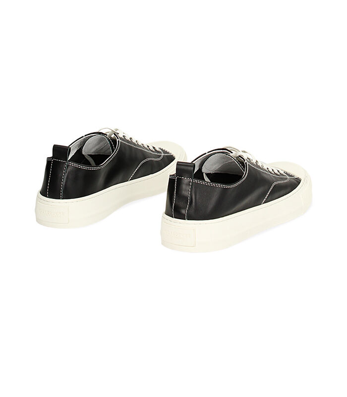Valerio 1966 Sneakers uomo nere urban in pelle | Valerio 1966 Negozio