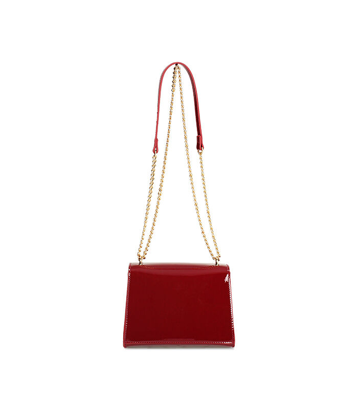 Valerio 1966 Borsa a tracolla in vernice cherry | Valerio 1966 Economico