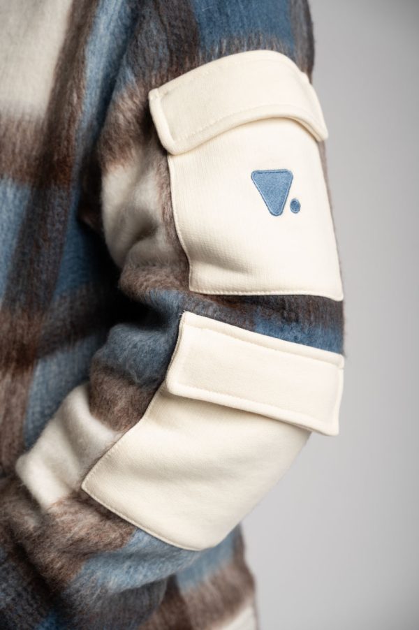 Valvola Fashion GIACCA CON ABBOTTONATURA TARTAN Outlet