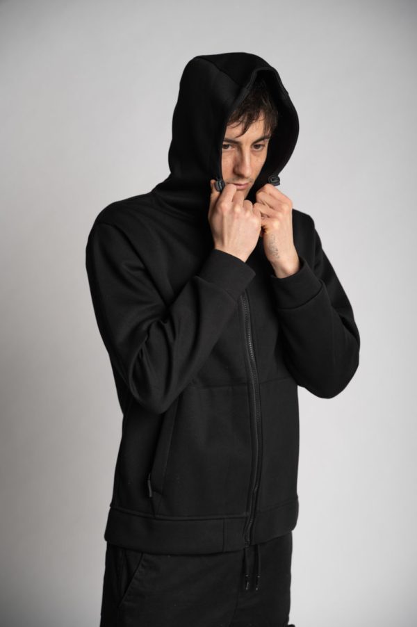 Valvola Fashion FELPA CAPPUCCIO FULL ZIP CUSTOM MADE Negozio