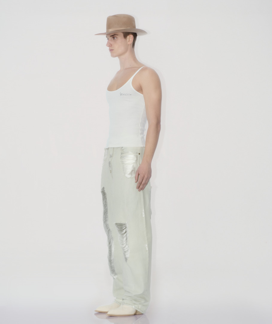 Vespa Tank top logo Negozi Online