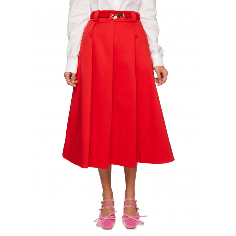Vivetta GONNA A PIEGHE GABARDINE Sconto