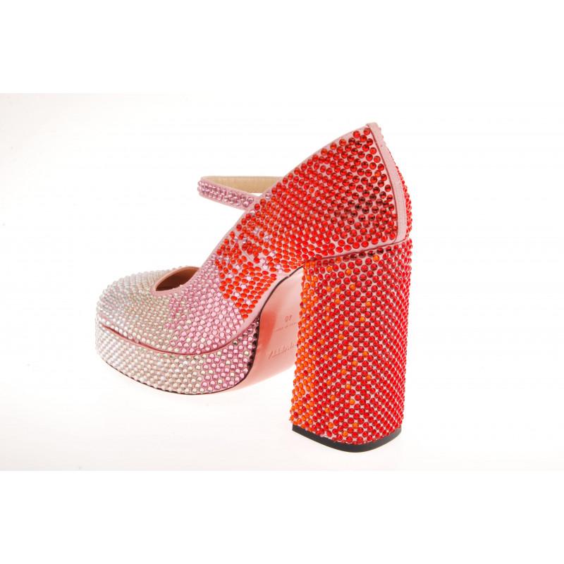 Vivetta MARY JANE PLATFORM STRASS DEGRADÈ Acquista Ora