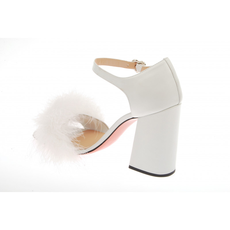Vivetta SANDALI CON MARABU Sconto