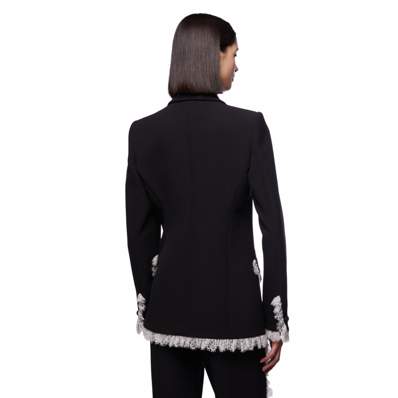 Vivetta BLAZER CON PIZZO Saldi Di Fabbrica