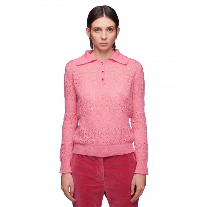 Vivetta MAGLIA POLO MOHAIR 2025