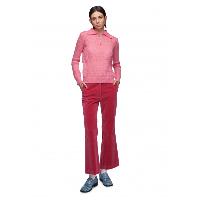 Vivetta MAGLIA POLO MOHAIR 2025