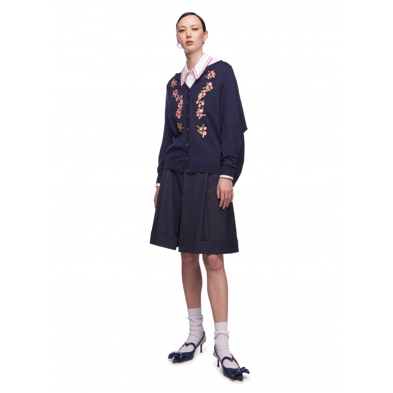 Vivetta CARDIGAN OVERSIZE RICAMATO Italia