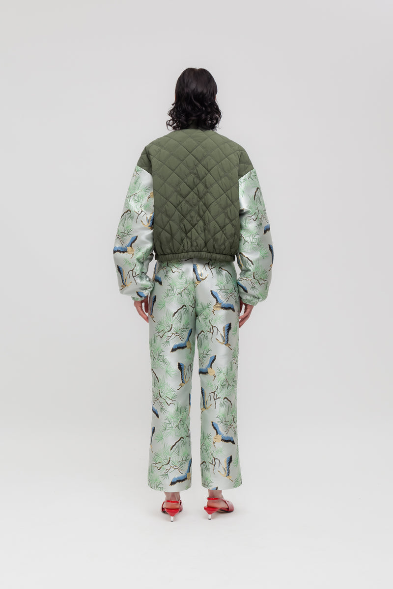 Weili zheng Bomber heritage con maniche a contrasto Saldi