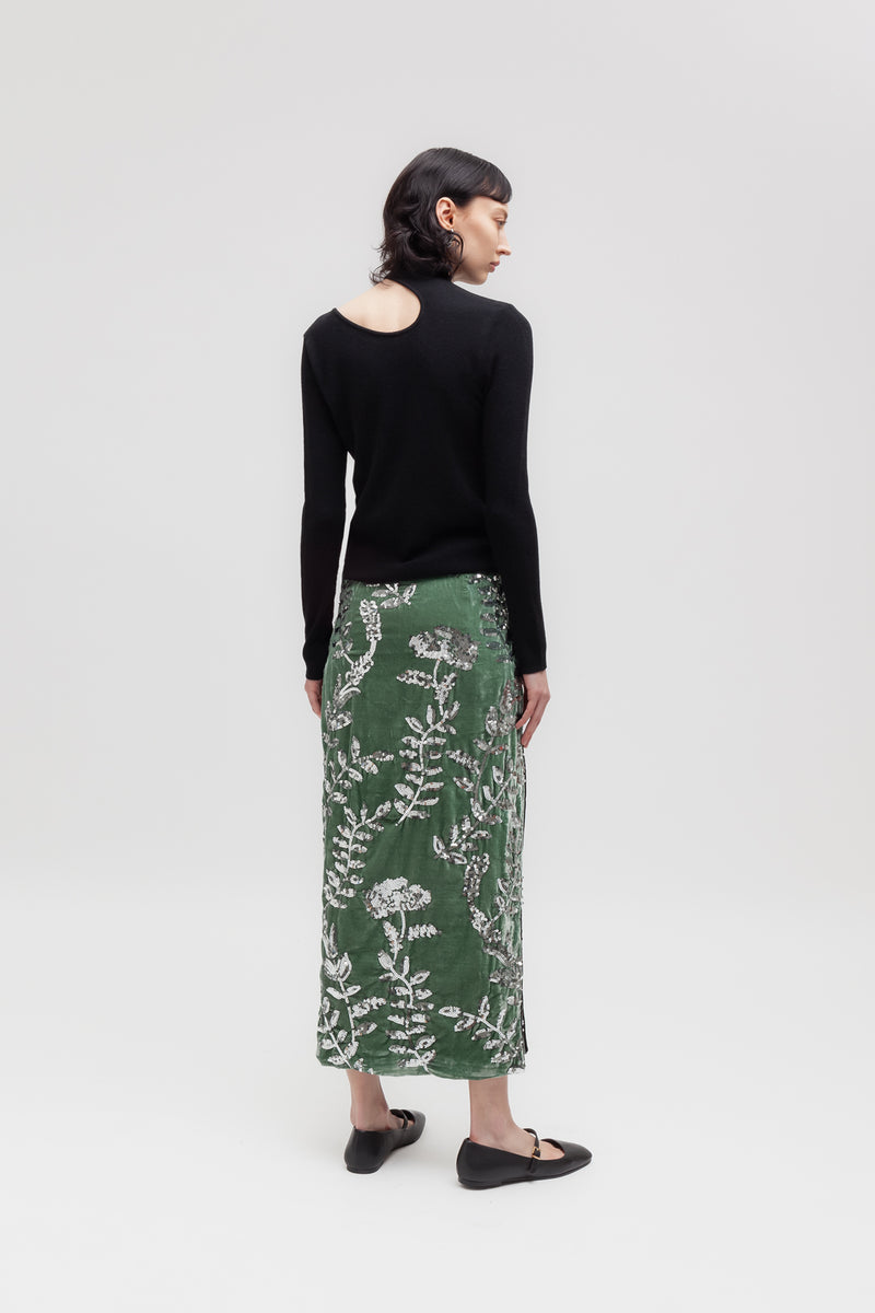 Weili zheng Lupetto in maglina con cut Offerte