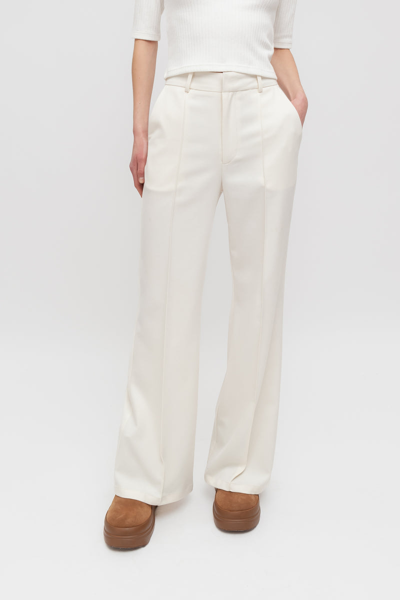 Weili zheng Pantalone flare in gabardina Vendite Flash