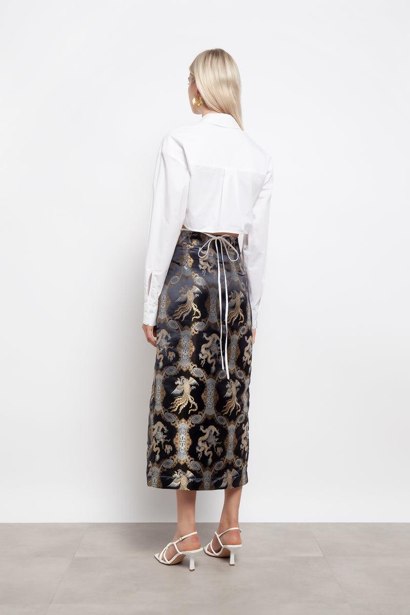 Weili zheng Longuette in tessuto broccato In Saldo