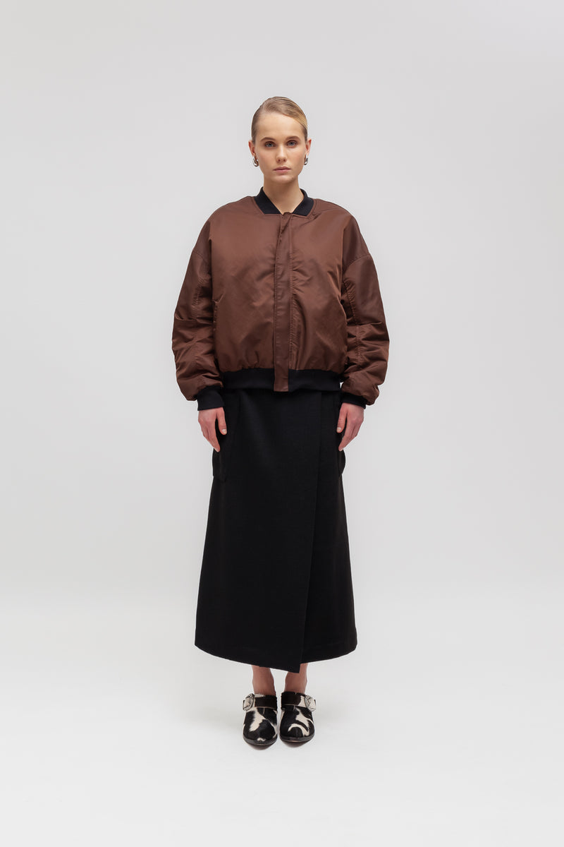 Weili zheng Bomber double-wear con ricamo drago Qualità