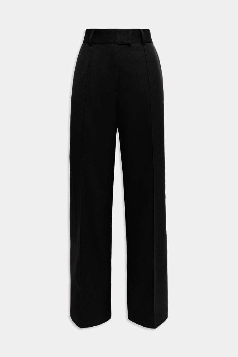Weili zheng Pantalone wide leg in gabardina