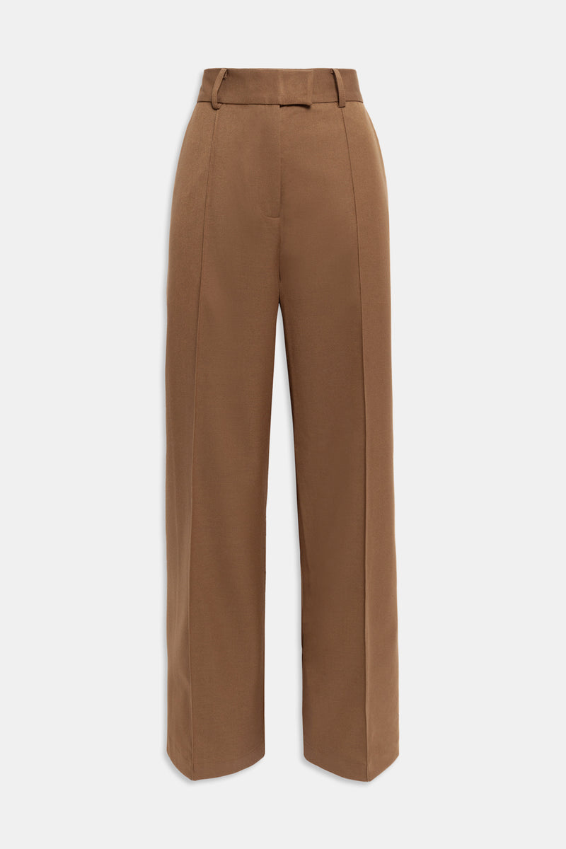 Weili zheng Pantalone wide leg in gabardina Affare Del Giorno