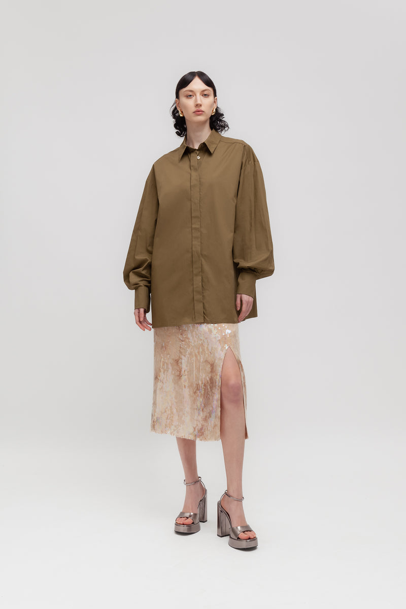 Weili zheng Camicia in popeline Outlet