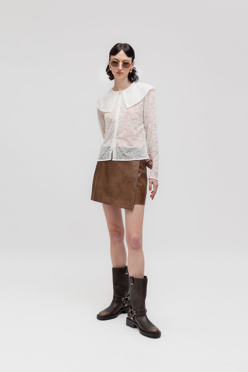 Weili zheng Blusa in pizzo Saldi Di Fabbrica