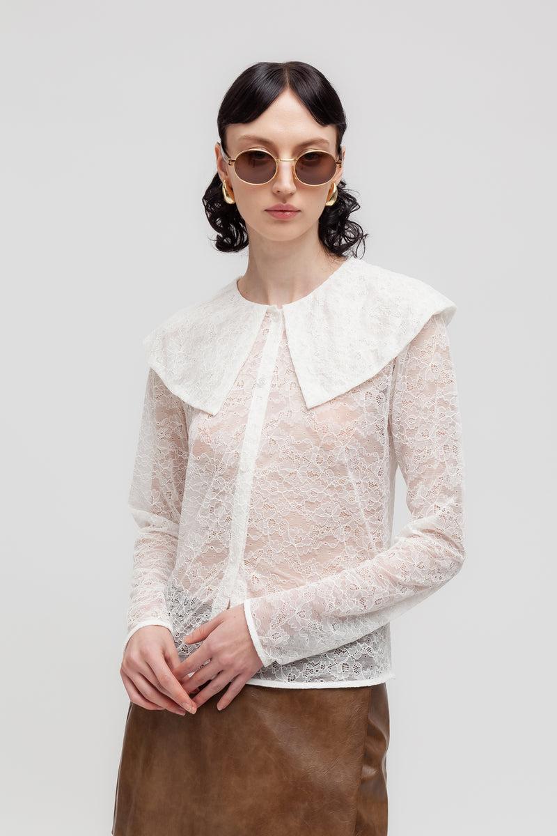 Weili zheng Blusa in pizzo Saldi Di Fabbrica