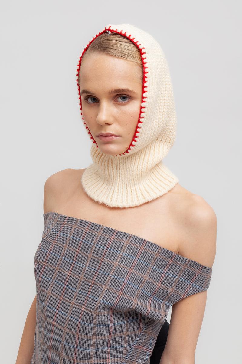 Weili zheng Balaclava in maglia con ricamo Negozio