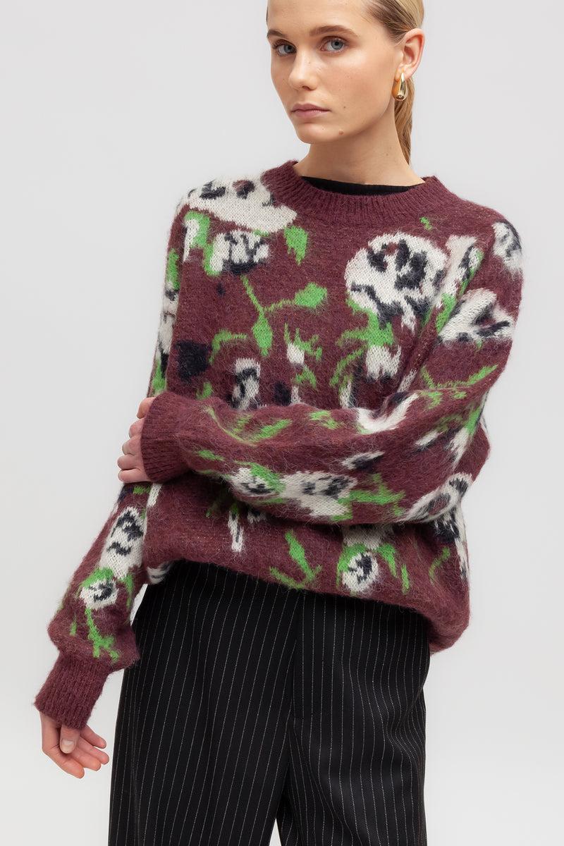 Weili zheng Pullover in maglia jaquard Acquista Ora