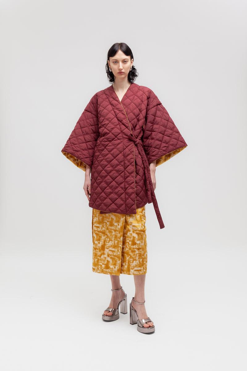 Weili zheng Kimono trapuntato double wear Shopping Online