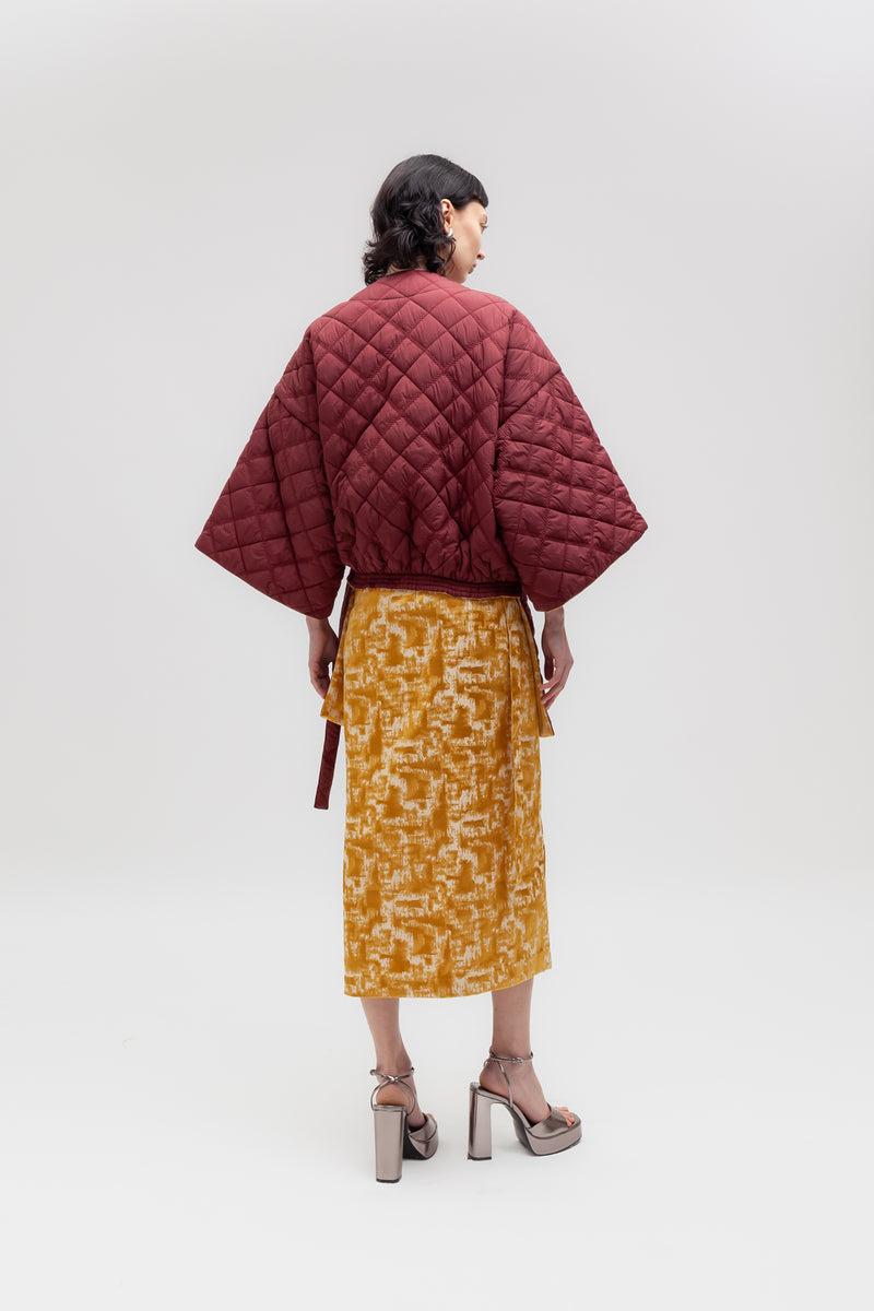 Weili zheng Kimono trapuntato double wear Shopping Online