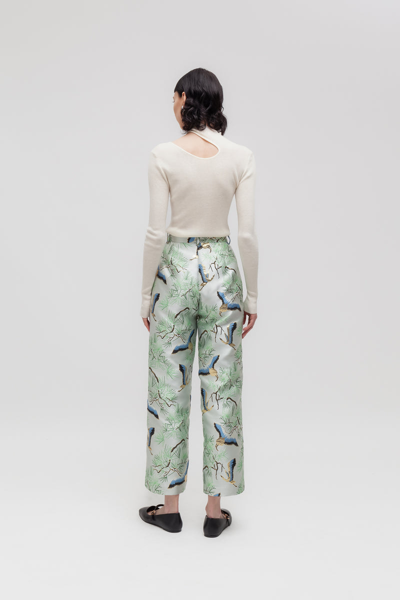Weili zheng Pantalone in broccato Affare Del Giorno