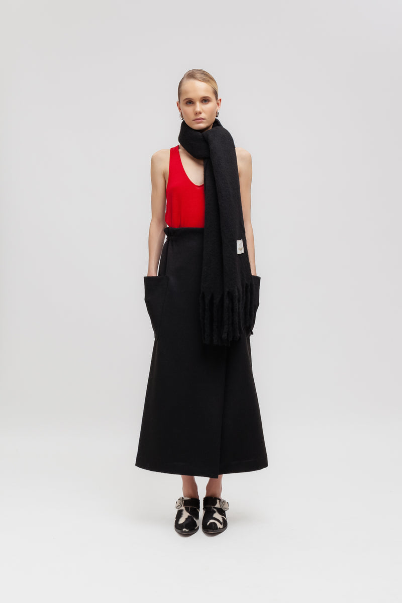 Weili zheng Gonna in panno con tasche applicate Outlet