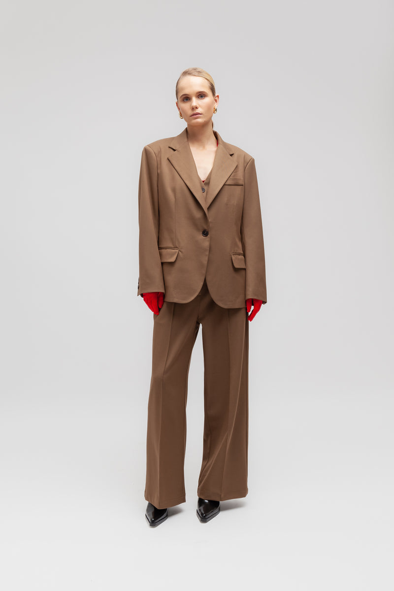 Weili zheng Blazer manfit in gabardina Promozione Limitata