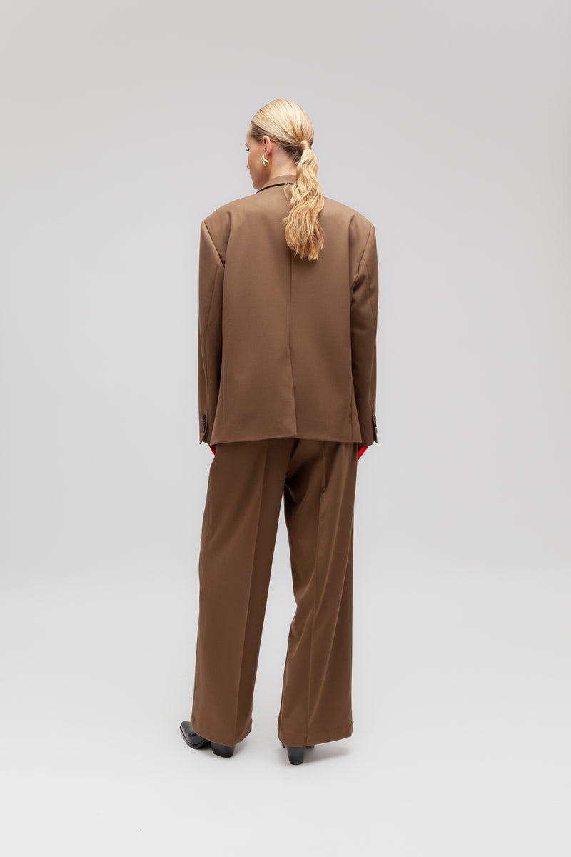 Weili zheng Blazer manfit in gabardina Promozione Limitata