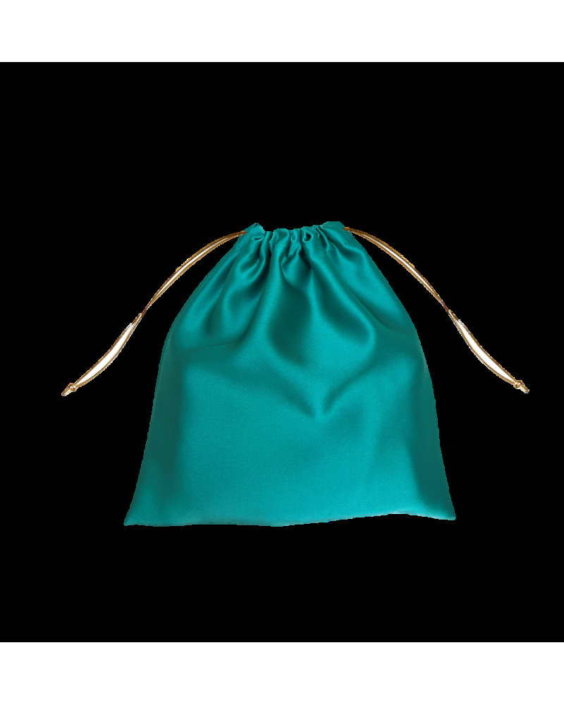 Y'am Capri Helenuccia Bag + un sacchetto colorato verde smeraldo Vendita Economica