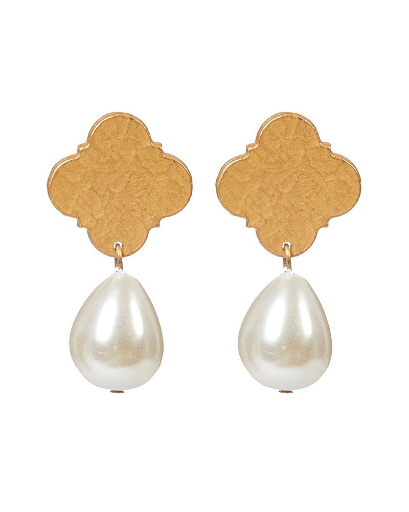 Y'am Capri Y'AM stud earrings with pearls Saldi Di Fabbrica