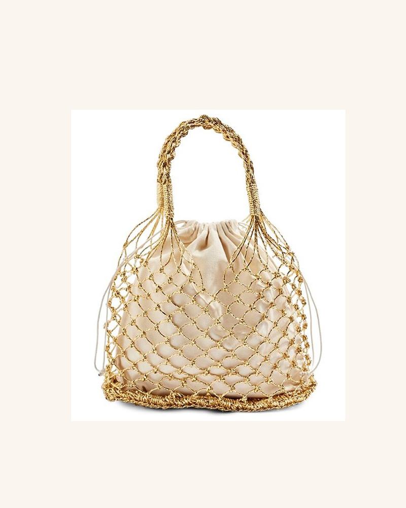 Y'am Capri Helene bag oro Negozi Online