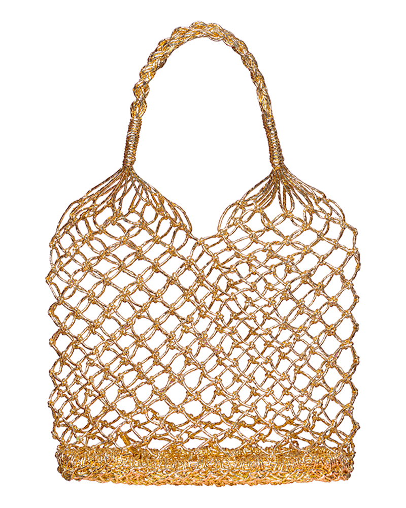 Y'am Capri Helene bag oro Negozi Online