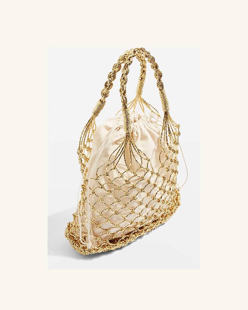 Y'am Capri Helene bag oro Negozi Online