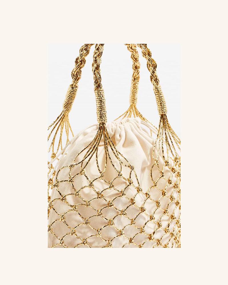 Y'am Capri Helene bag oro Negozi Online